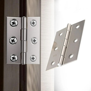 8 chiếc bản lề cửa inox cửa tủ cửa sổ hộp gỗ phẳng bản lề nội thất nhà phần cứng