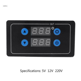 ✿ Hẹn giờ đếm ngược kỹ thuật số có thể lập trình 0 1s - Hẹn giờ rơle điều khiển đếm ngược 999h