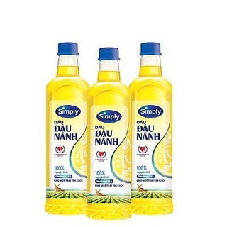 Dầu ăn simply 1 Lít, meizan, neptune 1 lít