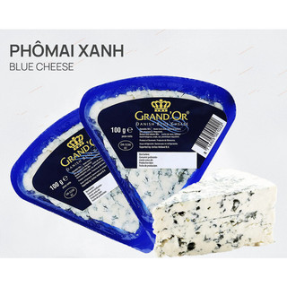 Phô mai xanh Danish Blue Cheese hiệu Grand’ Or 100G