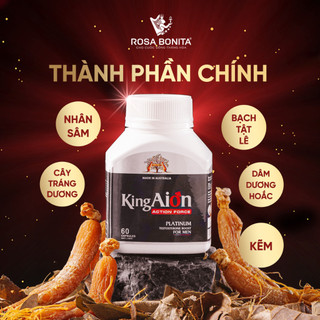 Combo 1 Hộp The Collagen Extra Plus +++ và 1 Hộp tăng cường sinh lý nam KingAion Rosa Bonita