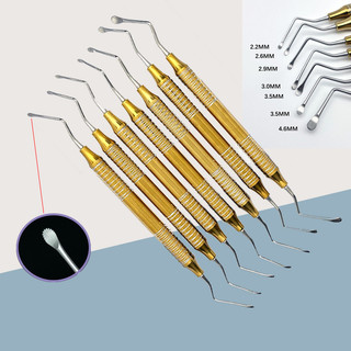 7 chiếc nha khoa jagged curettes bộ dụng cụ cân nha khoa gracey nha khoa cấy dụng cụ dụng cụ
