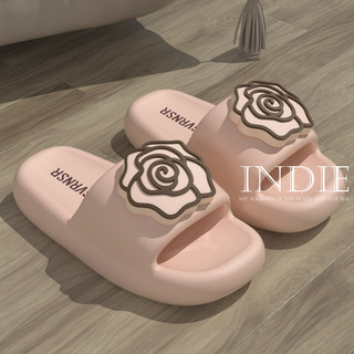 INDIE dép cross dép kiểu nữ đi chơi Phối màu tinh tế Đi biển Đáng yêu Đa năng 2024 HOTSALE FBT24307ZB 11Z240311