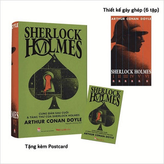 Sách Boxset Sherlock Holmes (Trọn bộ 6 tập) [Tặng 06 Postcard]