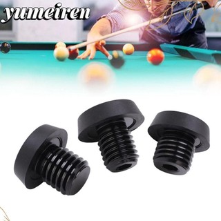 Yumeiren Vít cắm sau, Phụ kiện mở rộng bi-a Bể bơi Cue Bida Cue Cản trước, Khối thay thế Nắp đáy mông Tấm bảo vệ cản dưới cao su cho MEZZ / Universal / HOW / PERI