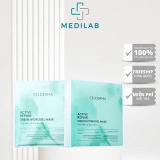 Mặt Nạ Thạch Tảo Xoắn Celderma Active Repair Green Hydrogel Mask