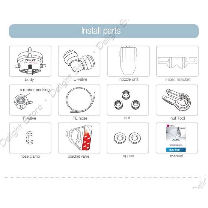 Bidet World Korea SM-100 Smart Portable Bidet Toilet Made in Korea