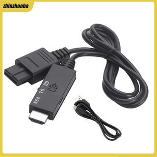 Cáp chuyển đổi tương thích FS Hdmi Tương thích cho Bộ chuyển đổi bảng điều khiển trò chơi tương thích N64 / SNES / NGC / SFC sang Hdmi