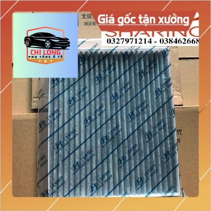 Lọc gió điều hòa HUYNDAI/KIA Elantra 2016-2020, Kia Cerato(2019- 2021) mã 97133-F2000 CARBON