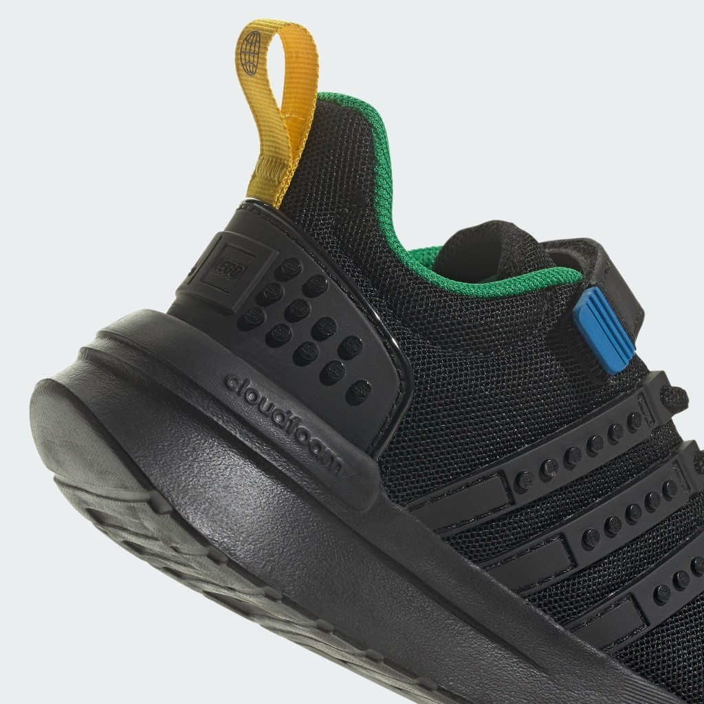 Adidas Chạy Giày adidas x LEGO® Racer TR21 Dây Co Giãn và Quai Dán Trên Trẻ em Đen IF2889