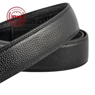 Thắt lưng da chính hãng nam 3.5cm cho khóa tự động dây thắt lưng đen nâu n2h1