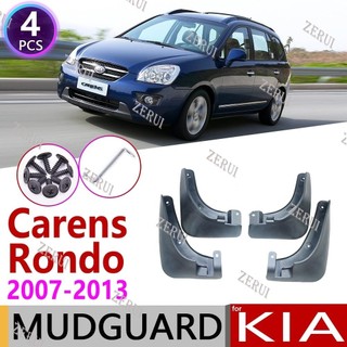 Zr dành cho xe kia carens rondo rondo7 7 un 2007 ~ 2013 mudflaps fender chắn bùn bắn chắn bùn phụ kiện 2008 2009 2010 2011 2012