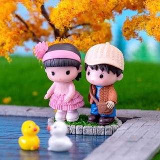 Mô Hình Cặp Đôi Nam Nữ Trang Trí Siêu Xinh