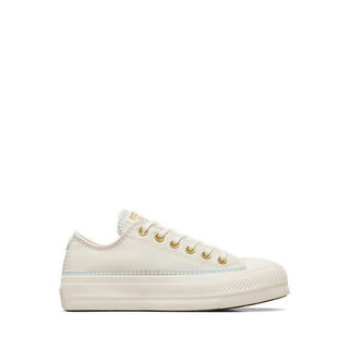 Giày Thể Thao Converse CTAS Lift Women's - Egret/True Sky/Gold