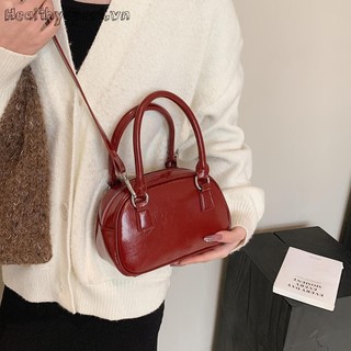 Túi Satchel nữ thông thường Túi PU Dome Satchel Túi mua sắm đơn giản Túi đeo cổ điển