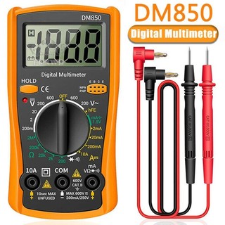 -New In April-Digital Multimeter Kit Ohmmeter Volt Voltmeter ABS AC DC Ammeter DM850[Overseas Products]