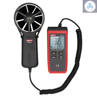 Uni-t ut363s mini lcd kỹ thuật số đồng hồ đo tốc độ gió cầm tay máy đo nhiệt độ vận tốc không khí anew-4.1