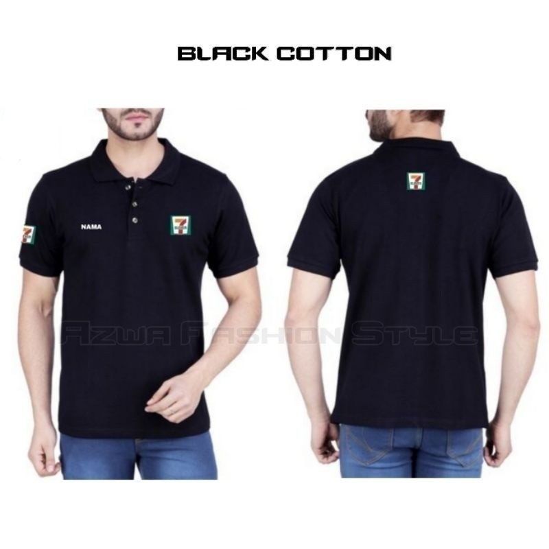Áo thun Polo thời trang 2025 7-eleven unisex