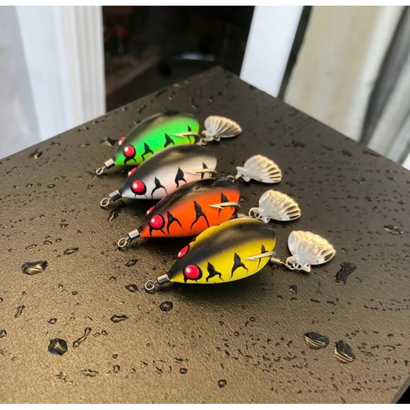 CHADO H1 Thunder Mini Chado Sấm Sét – Nhái Hơi 2.7cm 5.5g Shop Lure 3 Miền