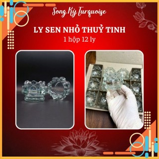 Ly sen nhỏ - ly nến, cốc làm nến - chưa kèm sáp bơ - nguyên liệu nến bơ song kỳ