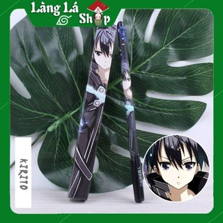 Bút Viết cao cấp Anime Sword Art Online (Kirito + Asuna) - Dạ bi mực đen kèm hộp in hình thân bút và hộp