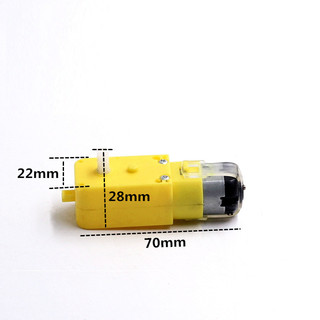 [FREE SHIP] Động cơ vàng giảm tốc 1 trục