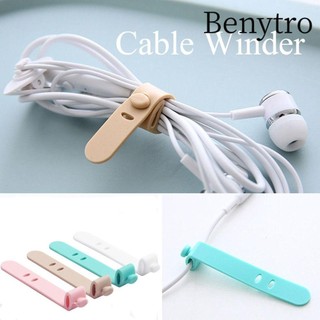 Benytro 4/8 dây silicon 6.5cm buộc cáp sạc/cáp tai nghe tiện lợi