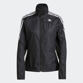 adidas Chạy Áo khoác 3 Sọc Marathon Nữ Đen GK6062