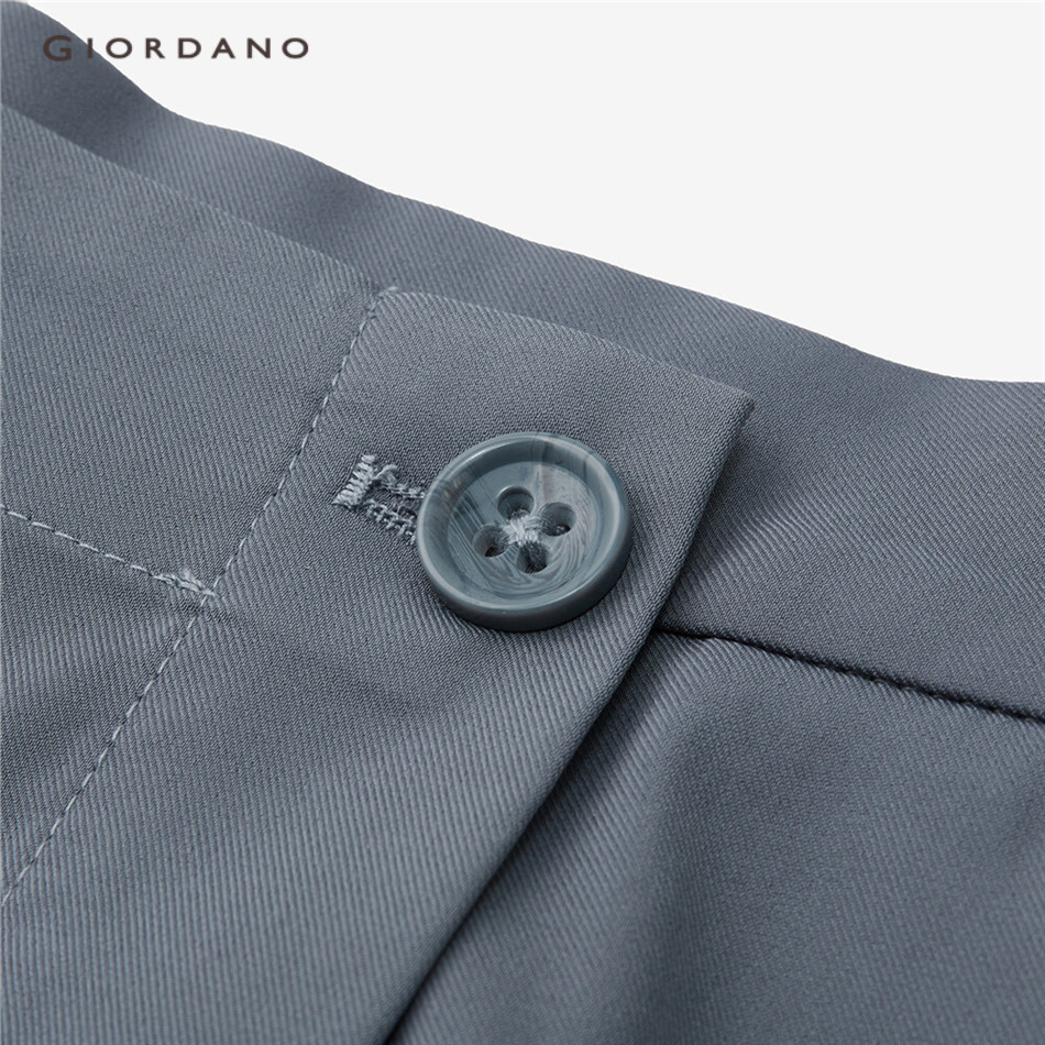 Quần váy GIORDANO 05403303 lưng thun co giãn nửa vạt cho nữ