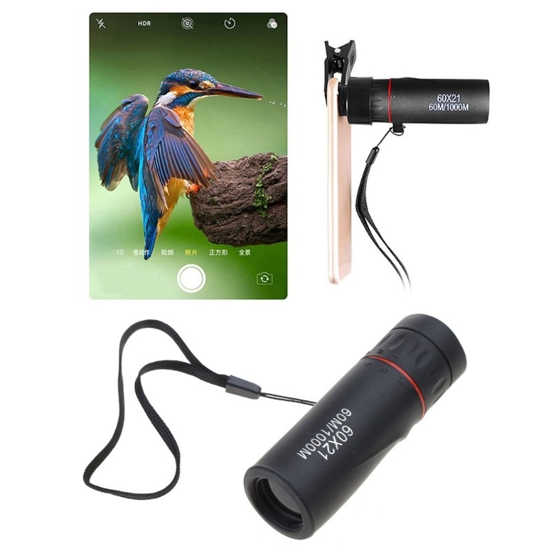 Sta 60x21 Mini Một Mắt Độ Phân Giải Cao FMC BAK4 Ống Kính Điện Thoại Di Động Camera | BigBuy360 - bigbuy360.vn