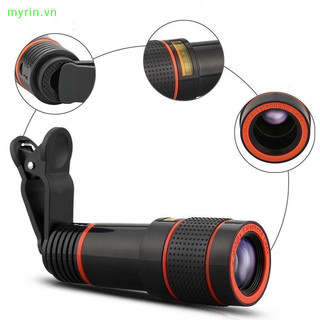 Myrin 1 Ống kính kẹp 8 / 12 / Zoom Máy ảnh điện thoại di động Ống kính tele Kính thiên văn một mắt Ống kính máy ảnh Ống kính Zoom bên ngoài cho du lịch VN