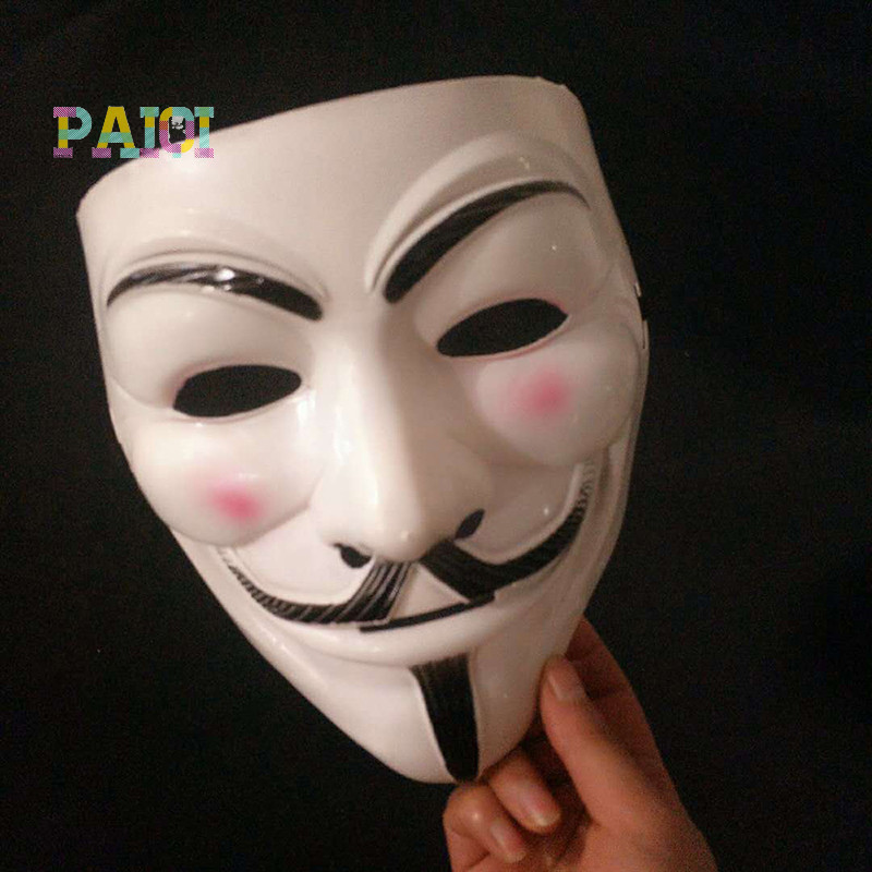 [Paiqi] Mặt nạ Vendetta Mặt nạ kinh dị Halloween Mặt nạ dự tiệc Hóa trang Joker Maska MỚI