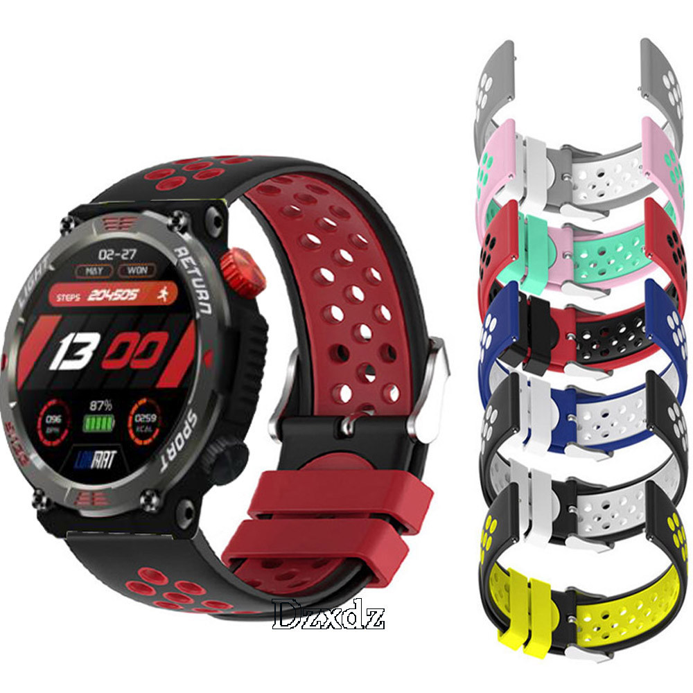 Đồng Hồ Silicon Thời Trang Dây Đeo Cho LOKMAT ZEUS 5 Pro 4 3 2 Đồng Hồ Thông Minh Dây Đeo Tay Soprt 