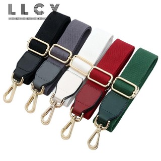 LLCY Dây đeo túi, Dây đeo túi xách có thể điều chỉnh rộng, Dây đeo túi đeo vai bằng vải Canvas thay thế màu trơn