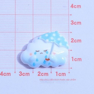 Charm Đám Mây Thời Tiết Dễ Thương