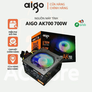 Nguồn máy tính Công suất thực Aigo Warrios  AK700 /AK600 /AK500 MỚI 100%  SHOP ACSTORE247