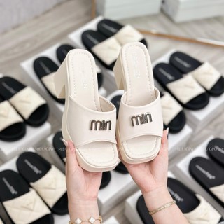 Dép cao gót midu min đế nhẹ 7 phân