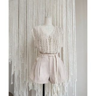 Set áo lưới sát nách và quần short COCOBEBE