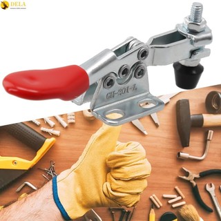 Secure GH 201L Quick Release Toggle Clamp with Adjustable Pressure Tips#DELA