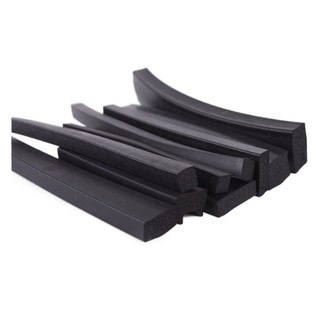 5m epdm cao su xốp loại vuông niêm phong dải cách âm chống bụi đen xốp hình chữ nhật cói dải