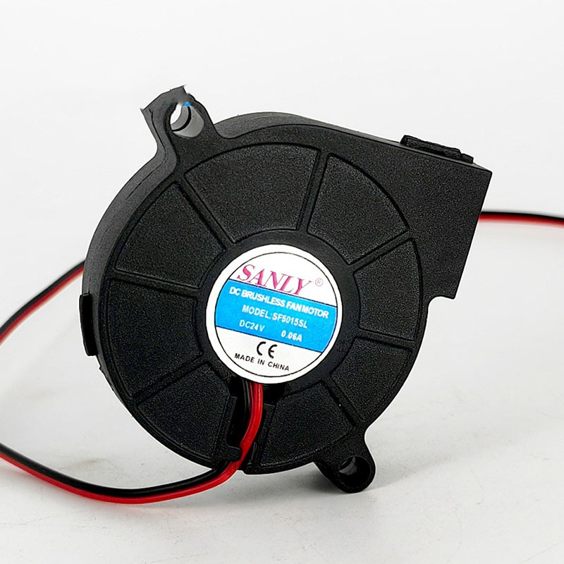 SANLY5015 5CM 12V 24V 0.06A SF5015SL Máy tạo độ ẩm siêu yên tĩnh Quạt làm mát Turbo