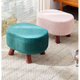 Scandinavia Nhỏ Phân Hộ Gia Đình Gỗ Chắc Chắn Ngắn Phân Phòng Khách Sofa Phân Doorway Giày Đổi Phân