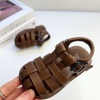 Sd123 - Sandal Nâu Tây Bé Gái