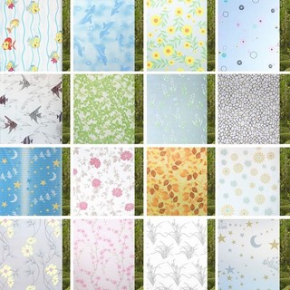 Cuộn 5m Decal dán kính làm mờ, keo sẵn khổ 45cm
