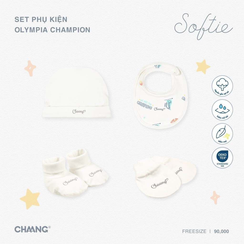 [Chaang] Sét phụ kiện cho bé