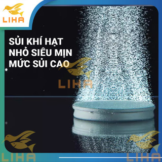 Đĩa sủi oxy yee siêu mịn kèm phụ kiện - sủi đĩa siêu mịn cho bể cá