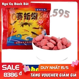 Mồi bẫy cá tôm gói đỏ - mồi thả lưới bát quái dụ tôm tép cá lươn trạch