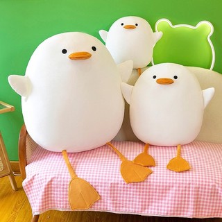 Thú nhồi bông hình vịt trắng dễ thương cho bé