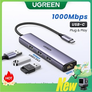 Thiết bị kết nối mạng UGREEN cổng USB 3.0 1000mbps cho laptop Xiaomi mi box