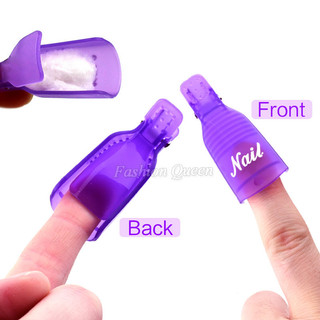 Kẹp ủ phá gel móng chân set 10 cái